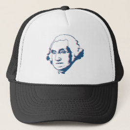 Boné george washington em 3d