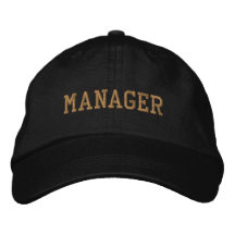 Gerenciador Bordado Baseball Hat