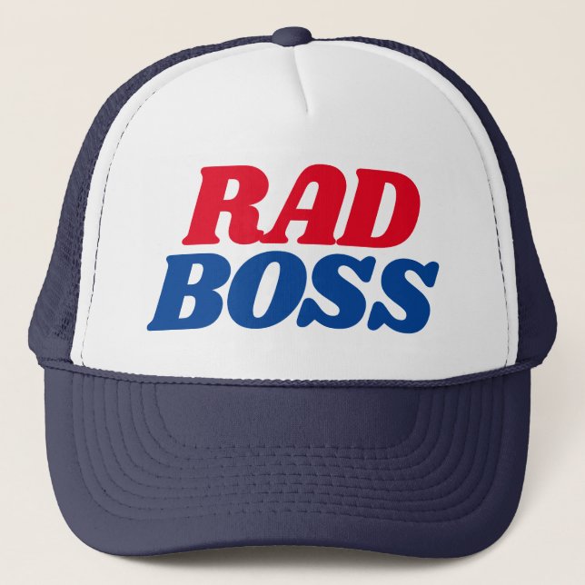 Boné Gerente de Cotação Rad Boss Simples Baseball (Frente)