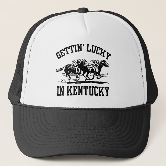 Boné Gettin' Lucky in Kentucky (Frente)
