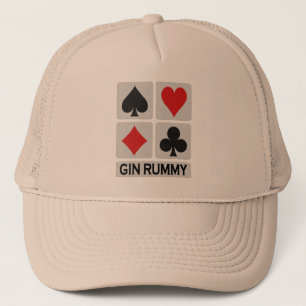 Boné Gin Rummy hat - escolha a cor