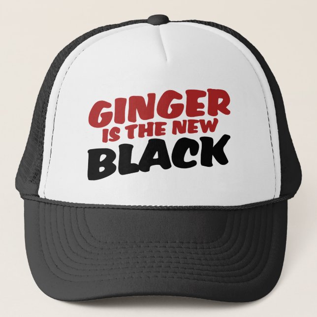 Boné Ginger é o novo Black (Frente)