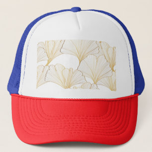 Boné Ginkgo Dourado: Esquema de Folha Luxuosa