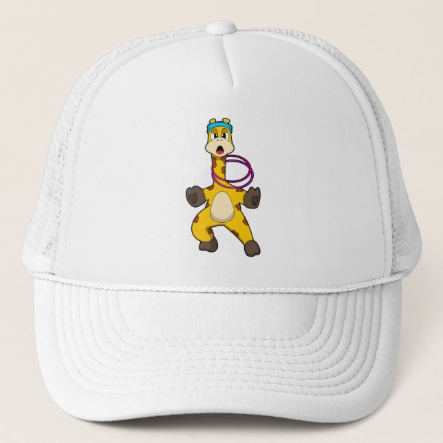 Boné Girafa em Malhação com anel Swing (Frente)