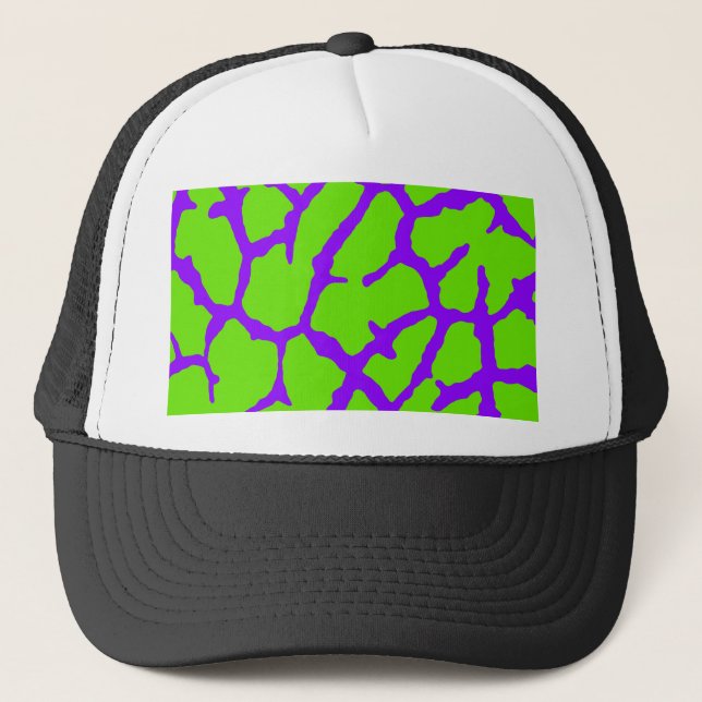 Boné Giraffe Impressão Violet Green (Frente)