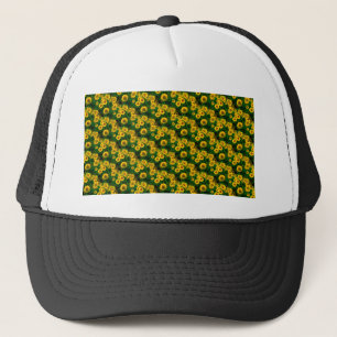 Boné girassóis amarelos
