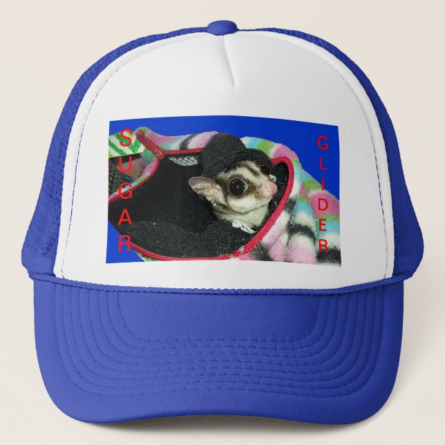 Boné Glider de Açúcar Vestindo Chapéu (Frente)