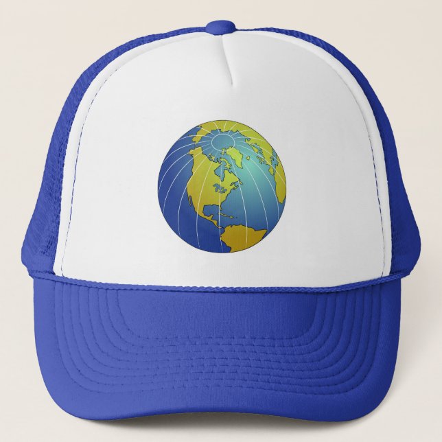 Boné Globo da terra (Frente)