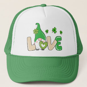 Boné Gnome do Amor do Dia de São Patrício