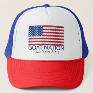 Boné GOAT NATION The American Goat GetYerGoat™