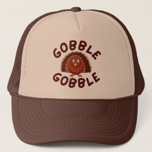 Boné Gobble Gobble Dia de Ação de Graças