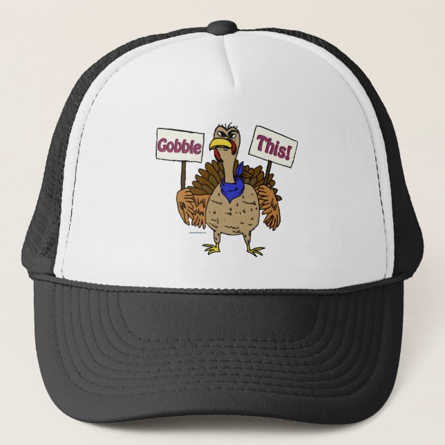 Boné Gobble This - Falando sobre a Turquia (Frente)