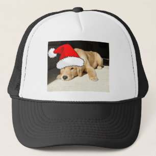 Boné Golden Retriever Christmas Puppy