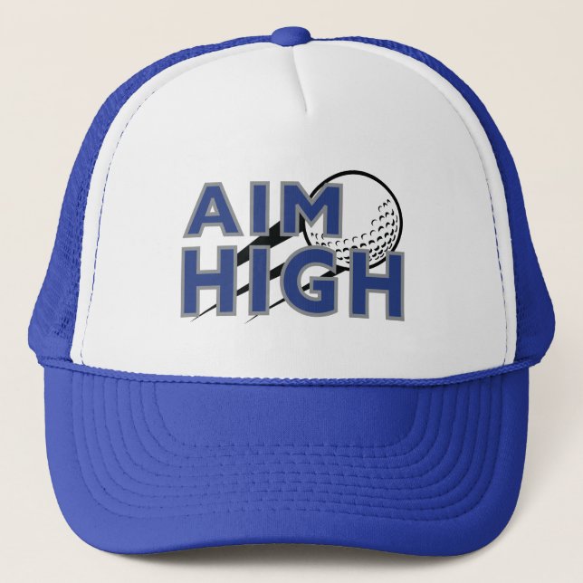 Boné Golf Infusion "AIM HIGH" Golf Trucker (Frente)