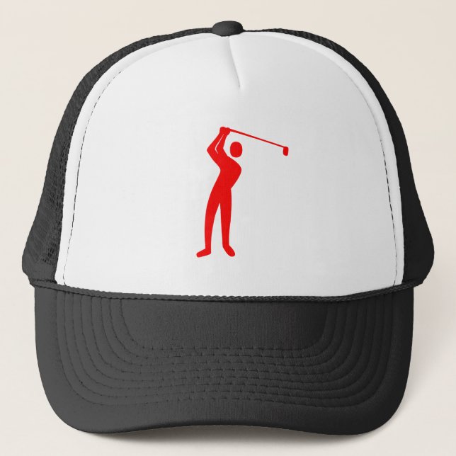 Boné Golfe - Vermelho (Frente)