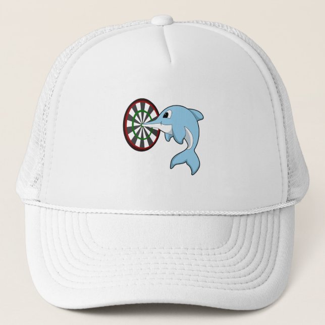 Boné Golfinho nas Trevas com Dartboard (Frente)