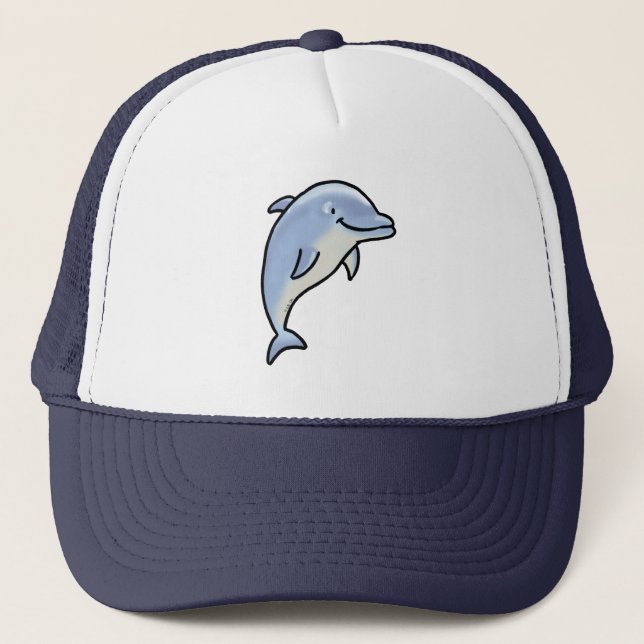 Boné Golfinho Sorridente Fofo (Frente)