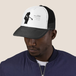 Boné Golfista negro Viagem de golfe Despedida de soltei