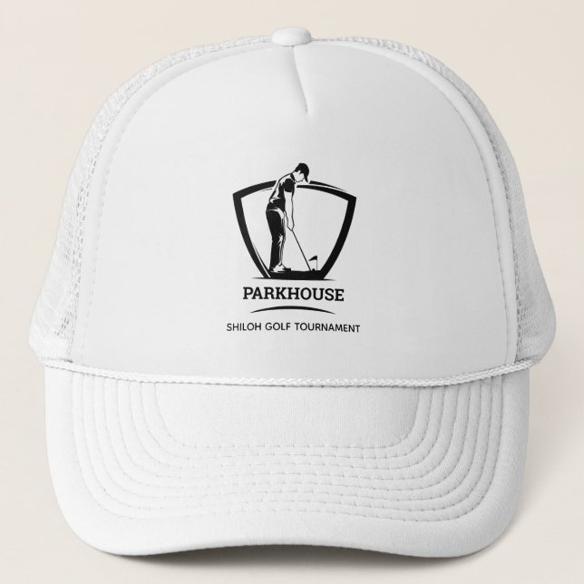 Boné Golfistas Personalizados Nome Turnino Golf Hat (Frente)