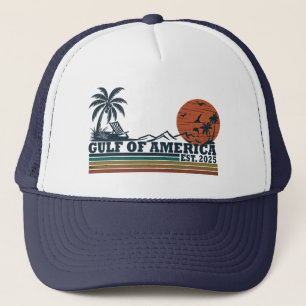 Boné Golfo da América vintage design patriótico