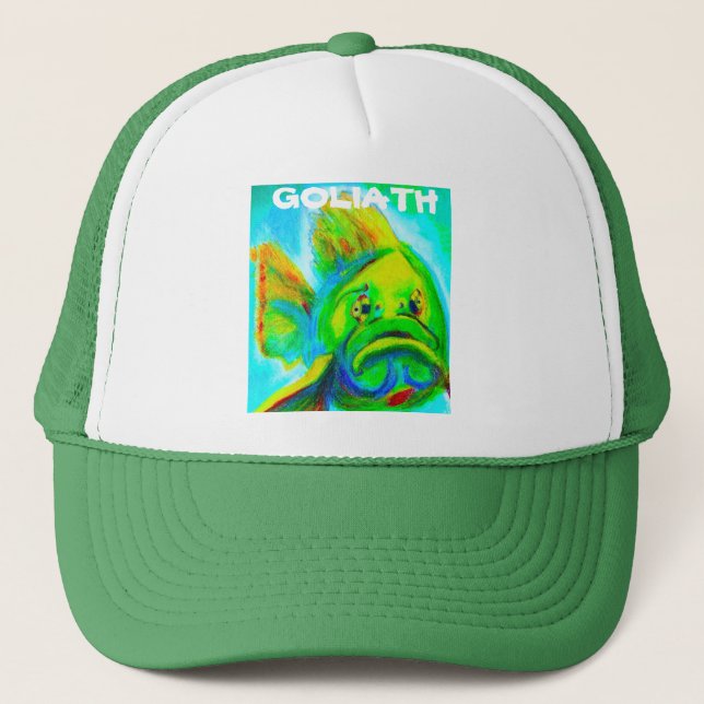 BONÉ GOLIATH GROUPER TRUCKER HAT (Frente)