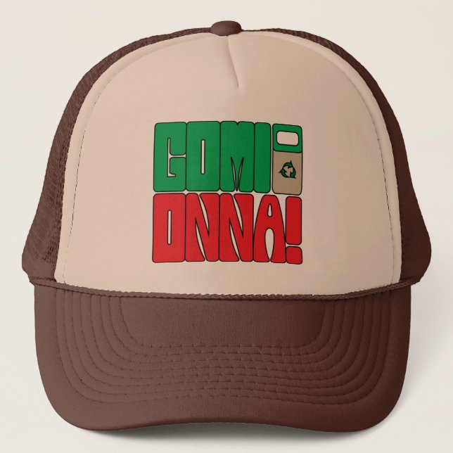 Boné Gomi Onna! Chapéu do camionista (Frente)