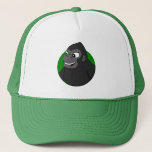 Boné Gorilla Cartoon Trucker Hat