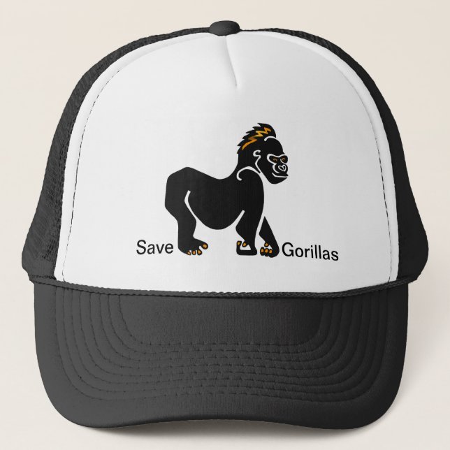 Boné Gorilla-Trucker hat (Frente)