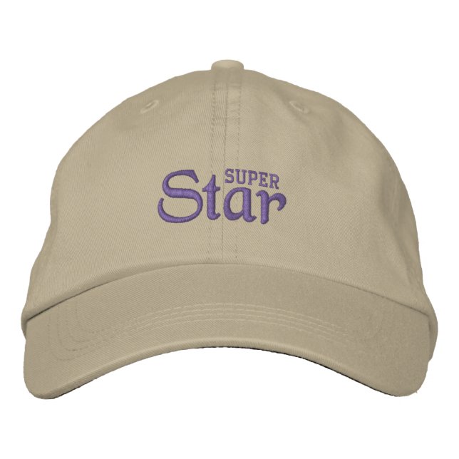 Boné Gorjeta SUPER STAR (Caqui) (Frente)