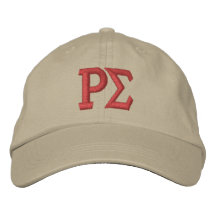 Gorra com Letra Bordada