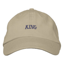 Boné Gorra cor Caqui de Alta Classe Majestic Cap KING t