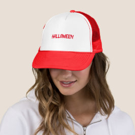 Boné Gorra de beisebol Assustadora Noite de Sangue Verm