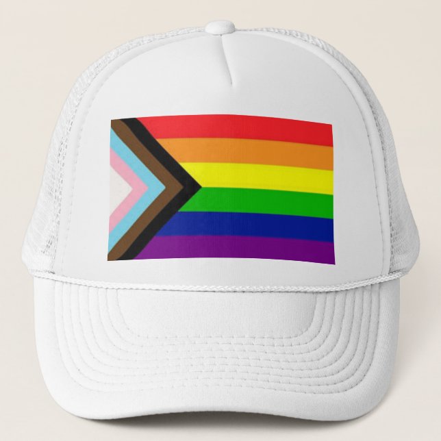 Boné Gorra de Bola Progress Pride (Frente)