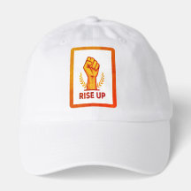 Gorra de Caminhoneiro Motivacional 'Rise Up'