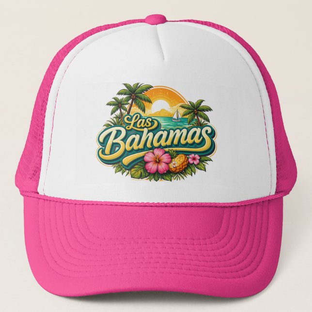 BONÉ GORRA DE LAS BAHAMAS (Frente)