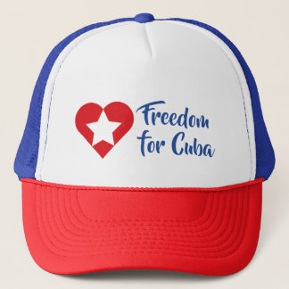 Boné Gorra Freedom for Cuba