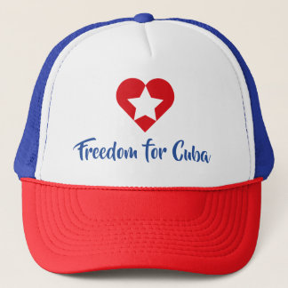 Boné Gorra Freedom for Cuba