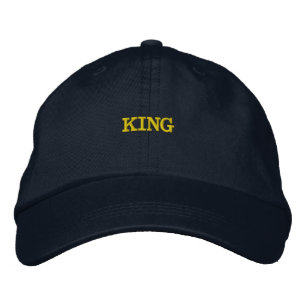 Boné Gorra KING Texto Nome Impresso Crie o seu - Cool