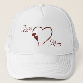 Boné Gorra Minimalista Amor Mãe