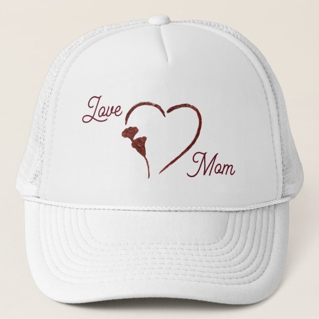 Boné Gorra Minimalista Amor Mãe (Frente)