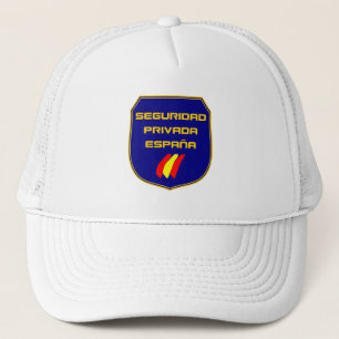 Boné Gorra Seguros Privada España Placa