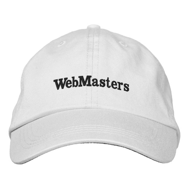 Boné Gorras WebMasters (Frente)