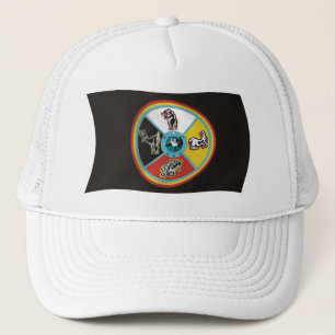 Boné Gorro com a bandeira da Tribo Sault Ste. Marie