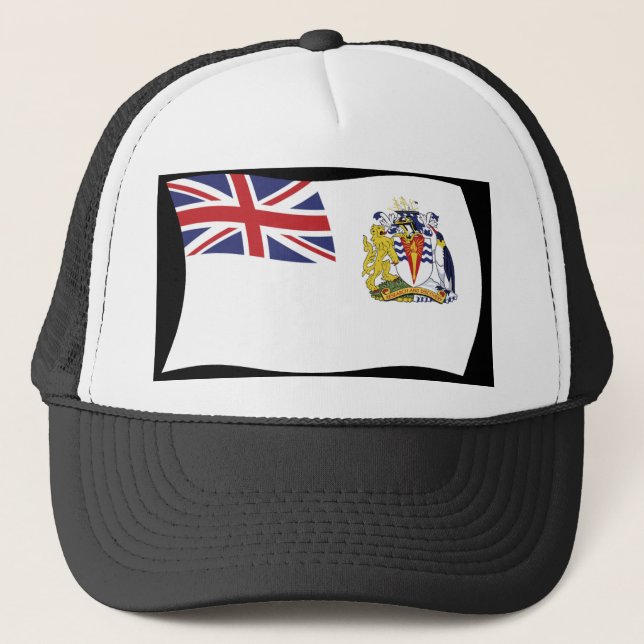 Boné Gorro da Bandeira Antártica Britânica (Frente)