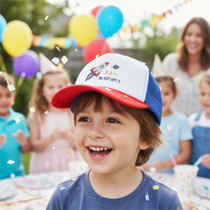 Boné Gorro de caminhoneiro de foguete para crianças – D