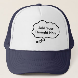 Boné Gorro de Pensar - Adicione Seu Pensamento Personal