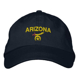 Boné Gorro de Shriner do Estado do Arizona