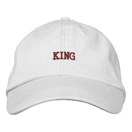 Boné Gorro Khaki Atemporal com Bordado Real Cute King