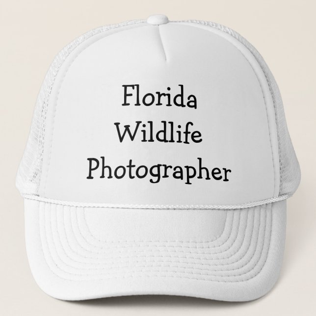 Boné Gorro para Fotógrafos de Vida Selvagem (Frente)