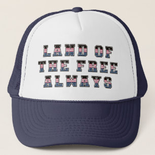 Boné Gorro Patriótico EUA Liberdade Terra dos Livres